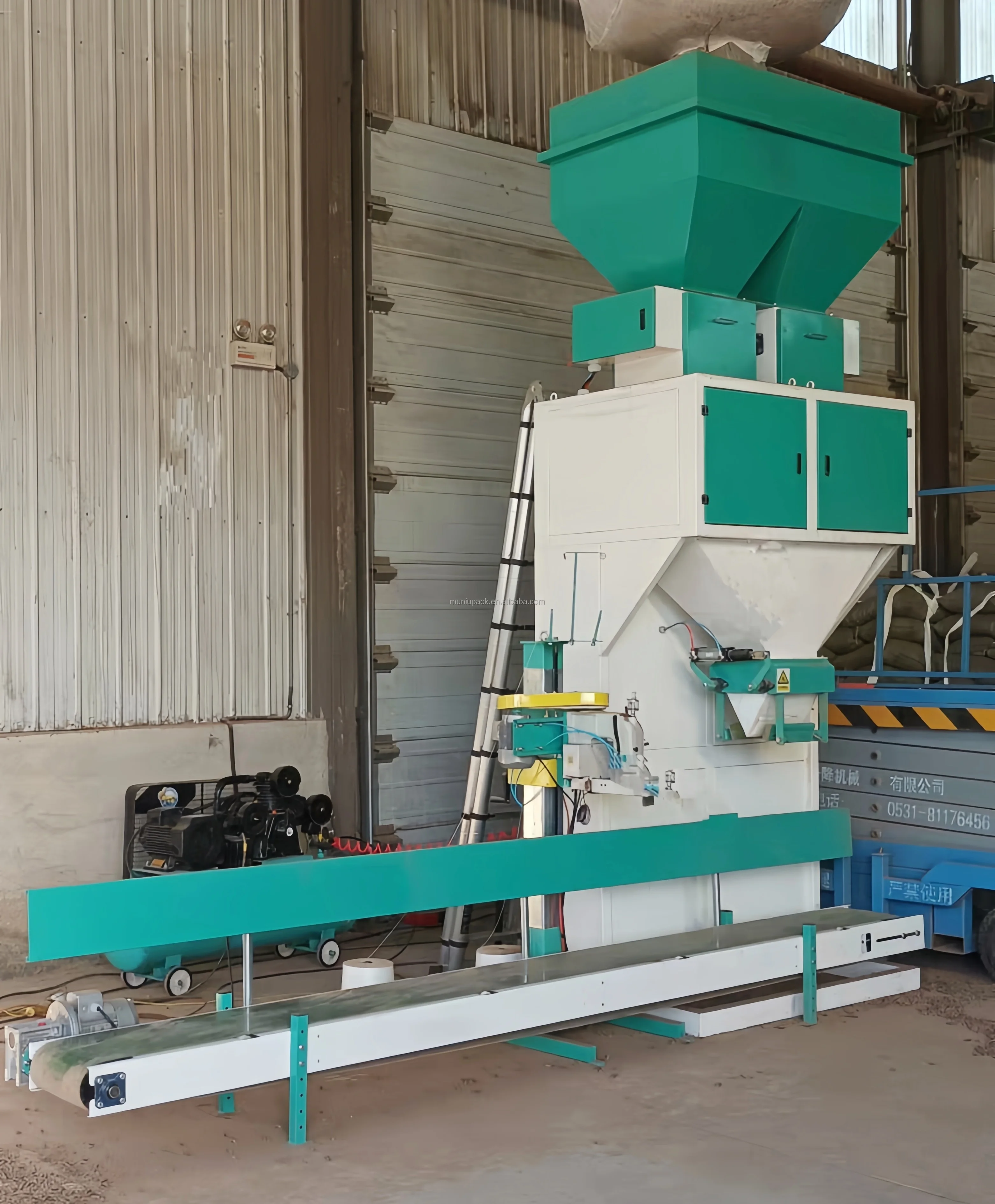 Semi-Automatic 20kg 25kg DAP Granular Packing Machine Manufacturer ...