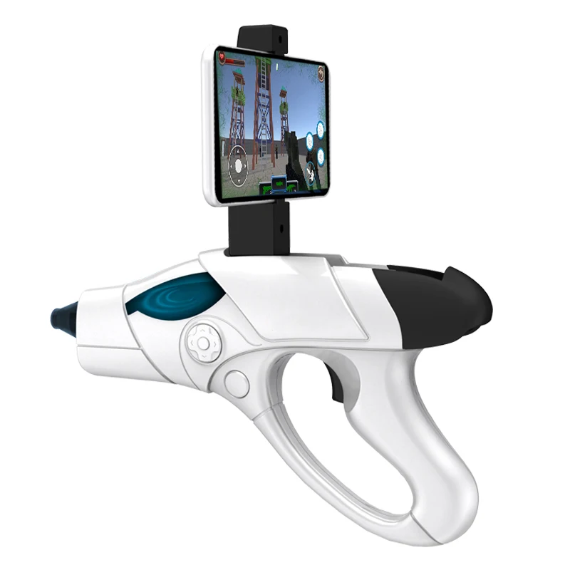 Mobile Phone Ar Game Gun Handle Metaverse Smart Vr Shooting Game Toy Gun Controller Joysticks Gamepads For Kids Adults