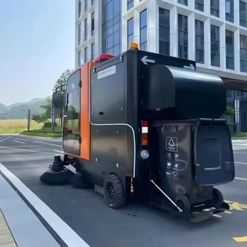 Large Capacity Single Barrel Road Sweeper Multi-Scene Pure Electricity Floor Sweeper