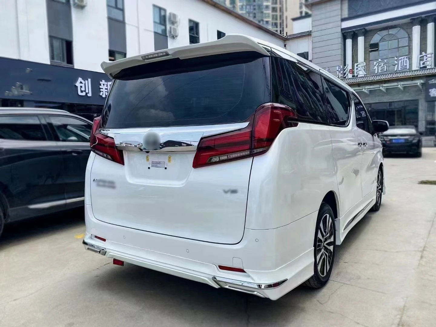 Genuine Body Kit For Toyota Alphard Upgrade 2019+ Sc Front Car Bumper