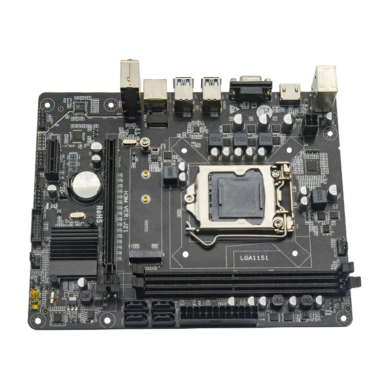 Top Selling H310 PC Motherboard Intel 8/9 Gen Core I7 I5 I3 Celeron  /Pentium LGA 1151 Dual Channel DDR4 32GB for Desktop