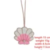 2 conchas rosas