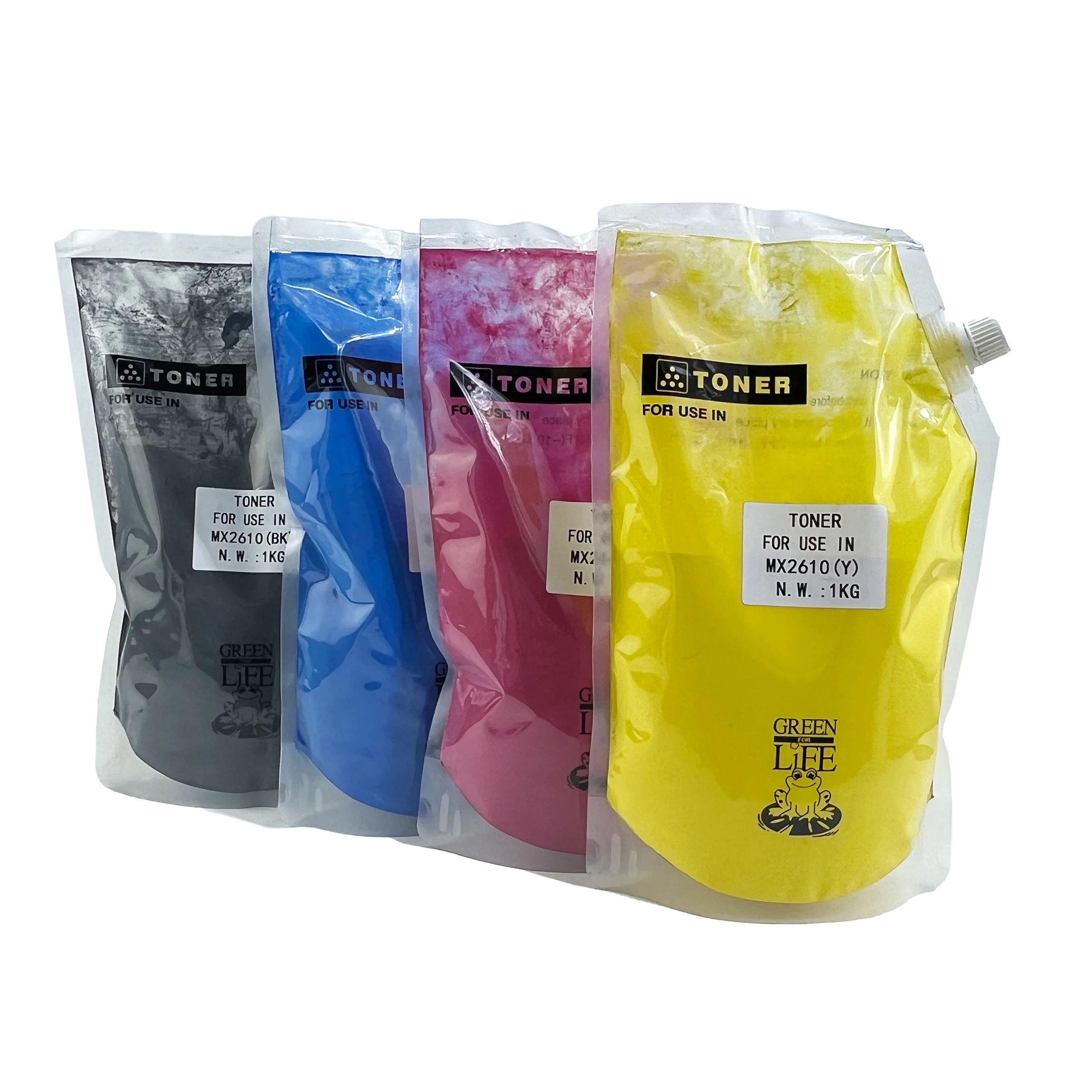 Copier Bulk  Refill Universal Toner Ink Powder 1kg Konica Bizhub Photocopier  Black Color Compatible Encre En Poudre 1kg