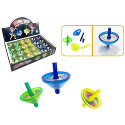 QS низкая цена детский пластиковый мини-материал развивающий рисунок ручной поворот обучающий спиновой гироскоп игрушки для детей 3-14 лет