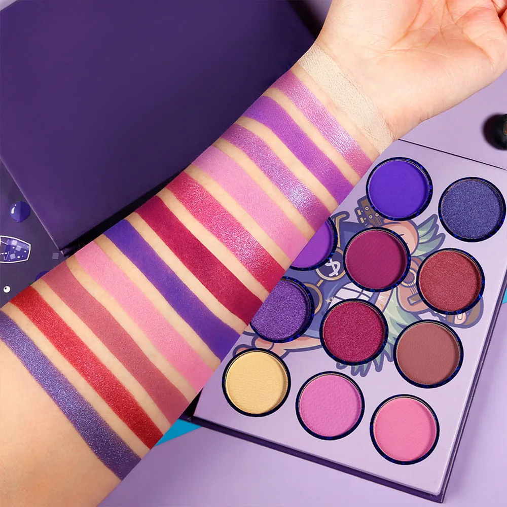 Палетка теней для век 12 цветов, серия фруктов, стойкий макияж, индивидуальная Настройка, Палетка теней для век