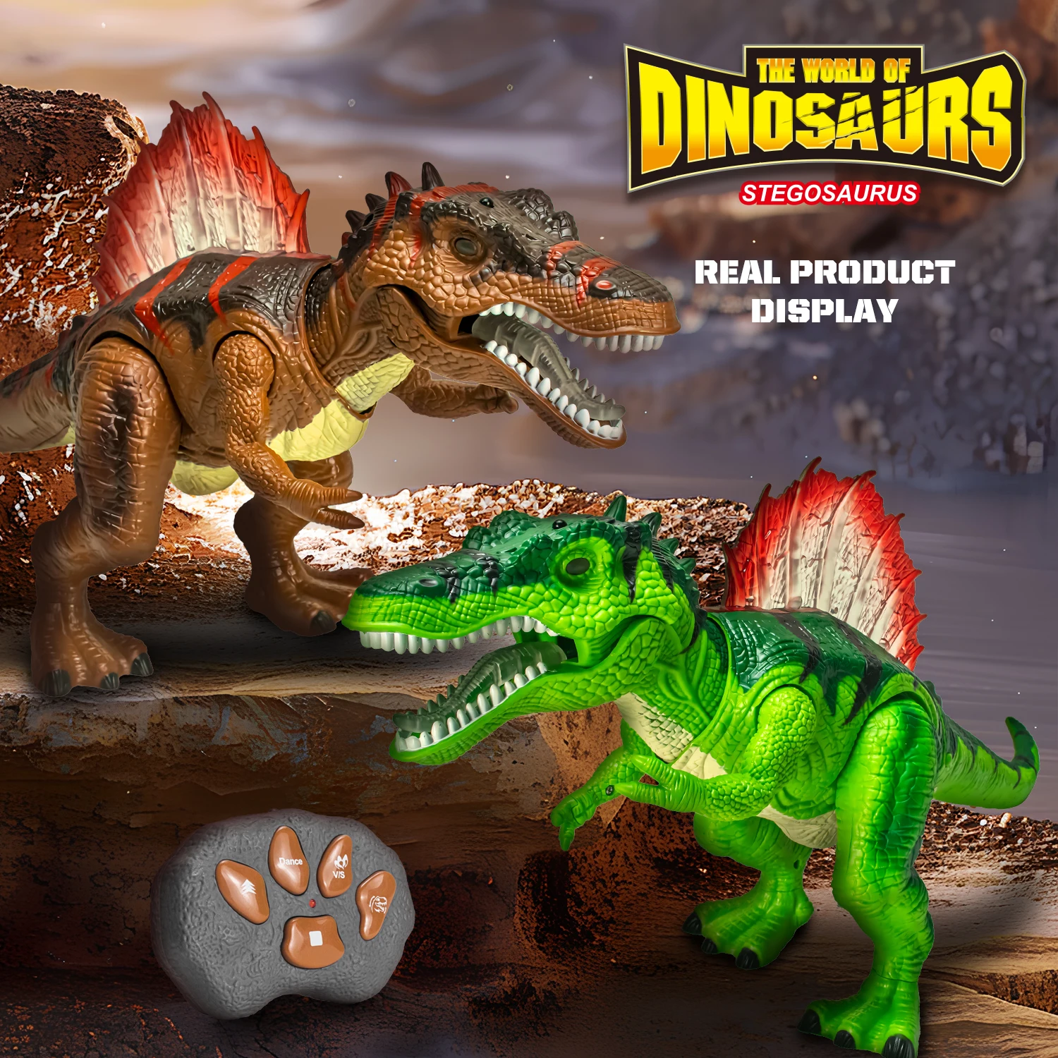 Kyk Remote Control Dinosaur Toy Educational Fun