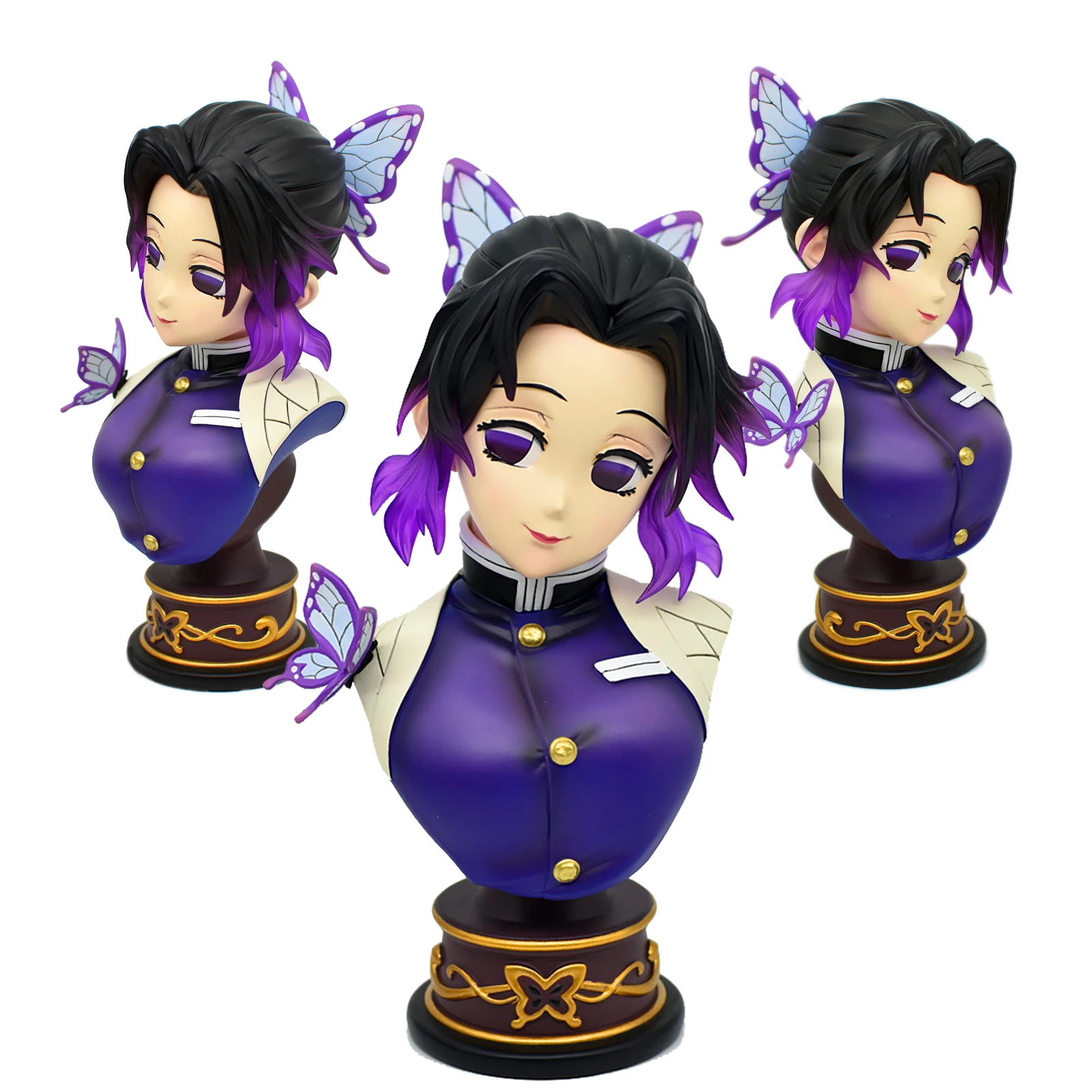 Demon Slayer Kimetsu No Yaiba Kochou Shinobu Gk Bust Figure Toys For ...