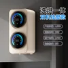 Wall-mounted washer-dryer combo, white
