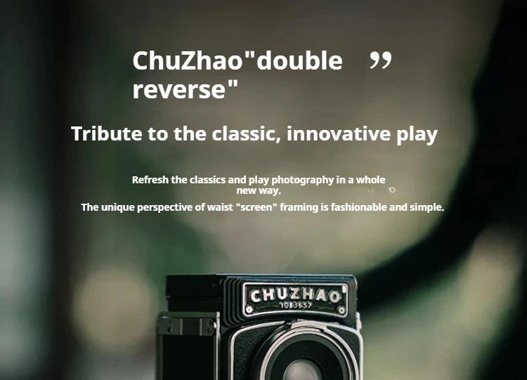 CHUZHAO M1 Digital Camera Shoot Cameras Dual Reflex Portable Small Camer Retro CCD High-definition Travel Mini Camera Customized