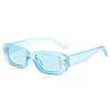 Cadre bleu transparent, feuille bleue.