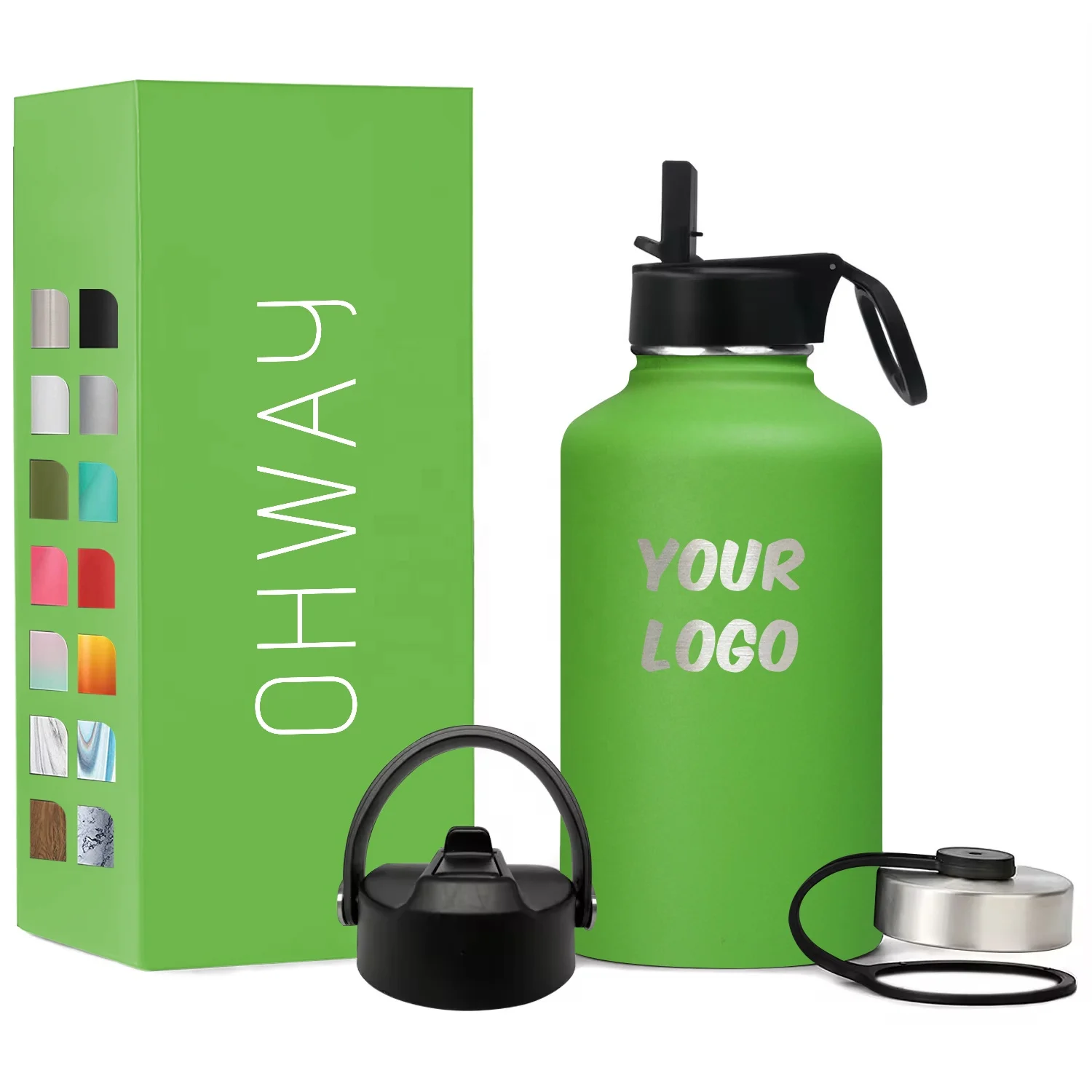 Wholesale Double Walled Stainless Steel 2 Liter Vacuum Insulated Water Jug  Large Size 2 Liter Thermos 2L Sports Water Bottle| Alibaba.com