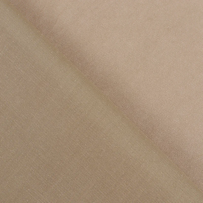 Sarga de poliéster suave e grosa 100% tela de veludo de pel de melocotón tecido de chaqueta de algodón tecido de poliéster de poliéster tecido de melocotón