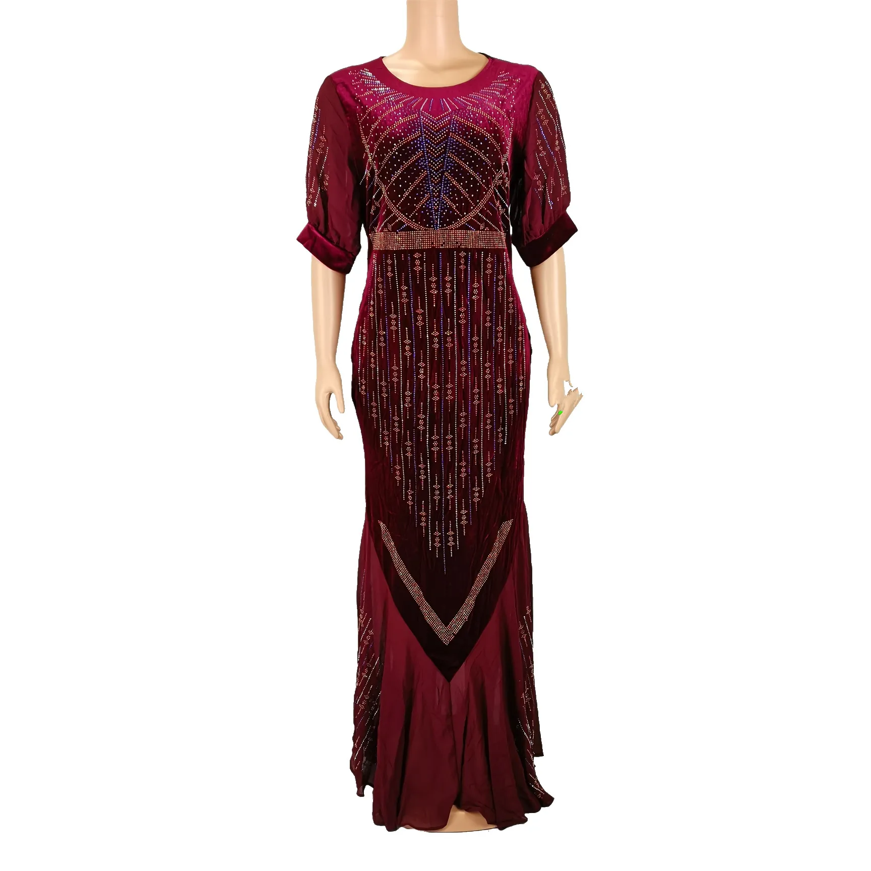 Fashion Chic Retro Velvet Office Lady 