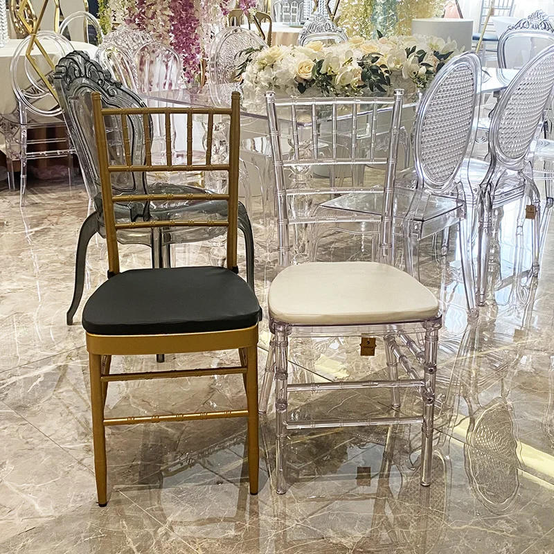 Wholesale Metal Stackable Event Chiavari Wedding Chair With Cushion Buy Chiavari Chair