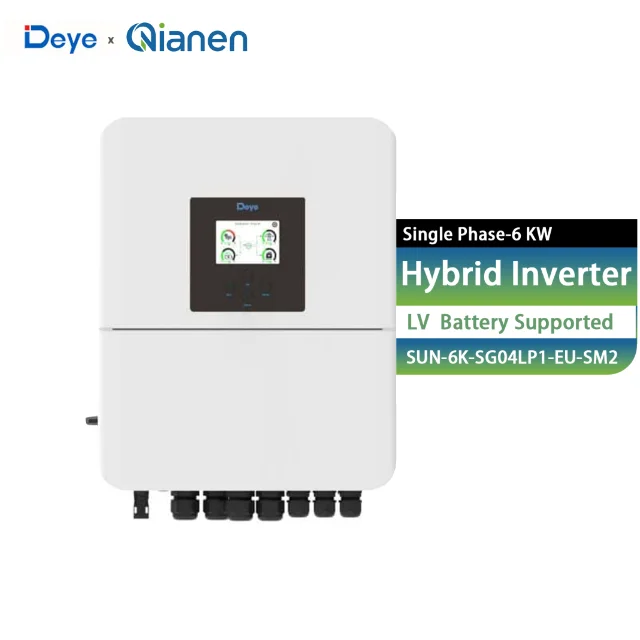 product deye sun 6k sg04lp1 eu sm2 single phase hybrid solar inverter with 6kw capacity energy storage for low voltage battery-1