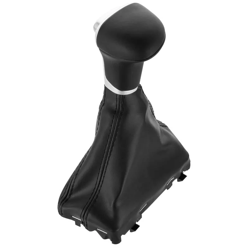 High Quality Automatic Shift Knob With Leather Cover Frame for Audi A5 A4L Q5 B8 B8PA B9 Automatic Transmission Speed