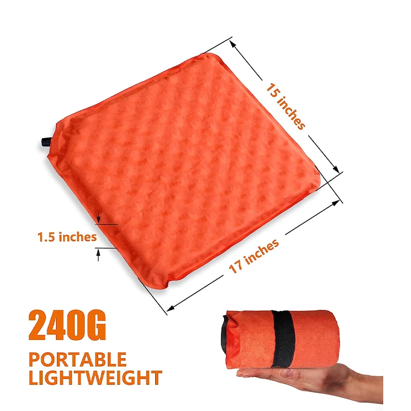 Inflatable Seat Cushion Portable Travel Outdoor Car Seat Cushion For