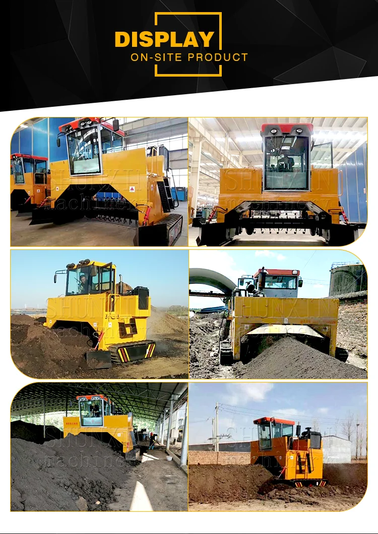 2025 Compost Windrow Turner Machine / Mushroom Compost Turner for Sale