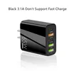 Black 3.1A Don't support fast charge
