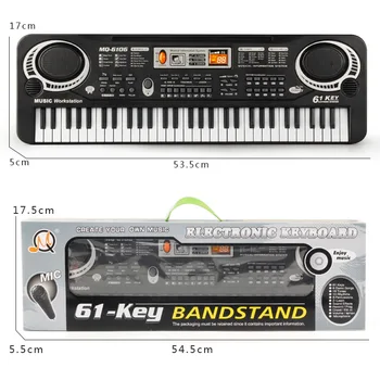 2020 New Children Educational Intelligent Musical Instrument Keyboard Toy Electronic Organ Piano Music For Kids Wholesale