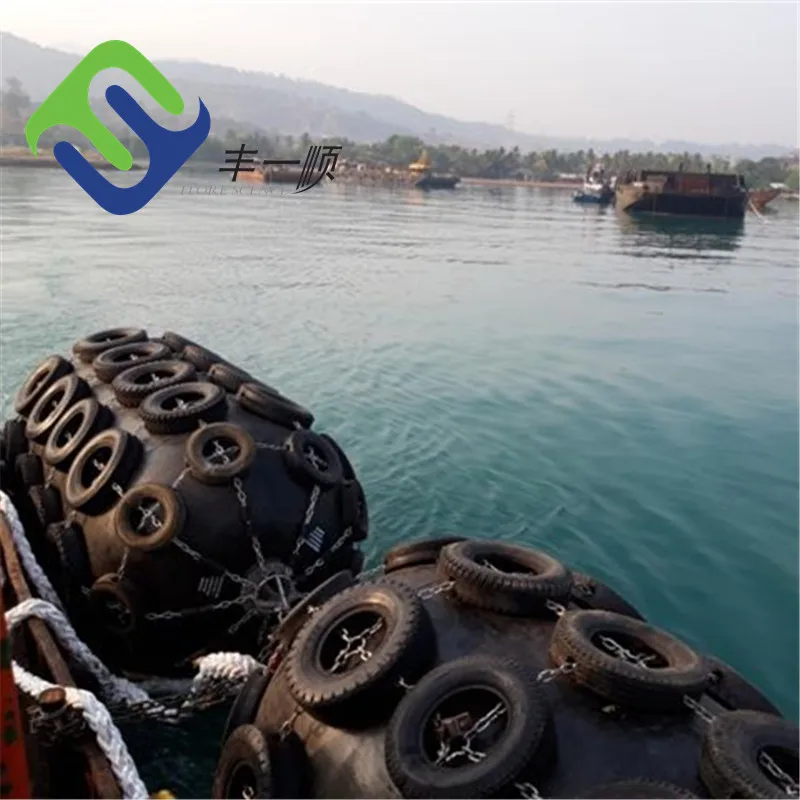 Lng Offshore Marine Fenders Pneumatic Rubber Fender Used For Ship To ...