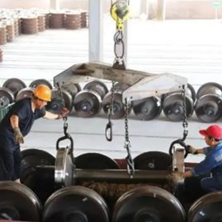 High Quality Railway Train Wheelset Forged Industrial Steel Freight Wagon Wheel Sets