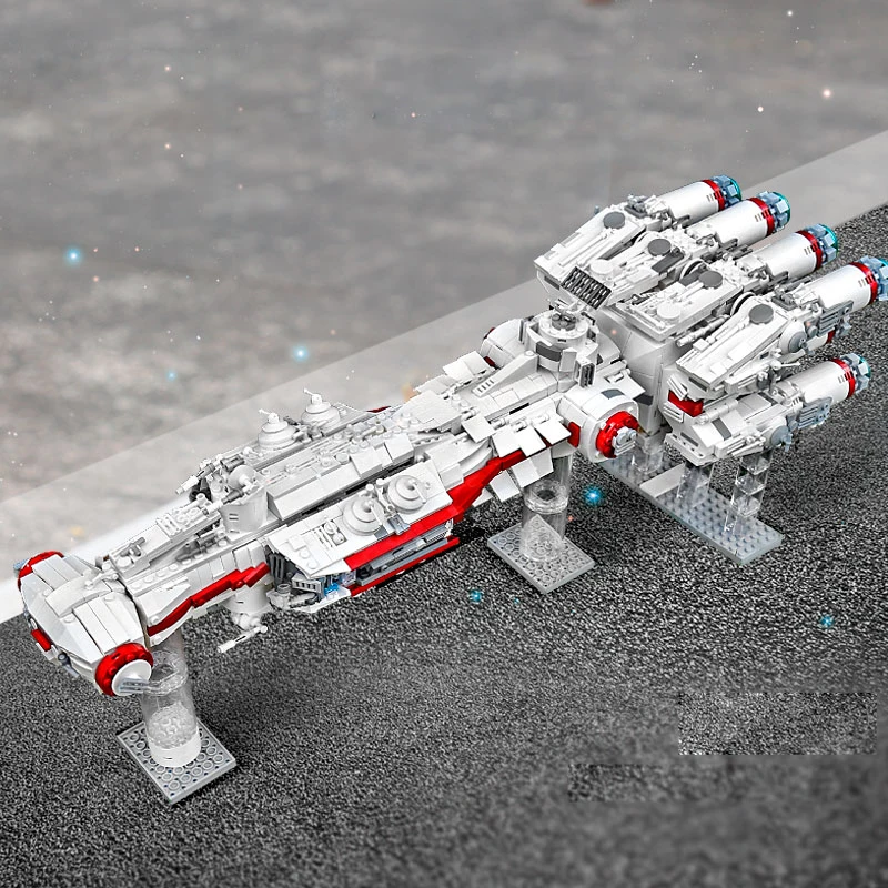 Mould King 21003 Star Plan MOC 10308 Blockade Runner Tantive