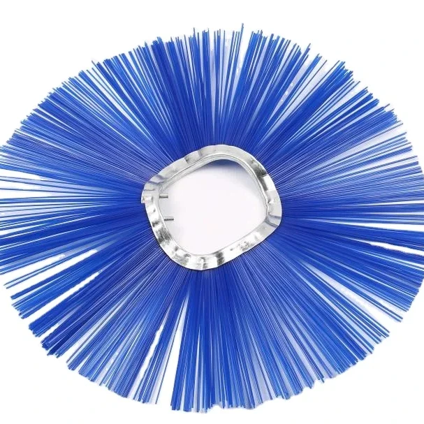 Convoluted Accessories Sanitation Road Snow Sweeping Brush 162*600 mm Wafer Sweeper Brush for Sale Road Sweeper Brush