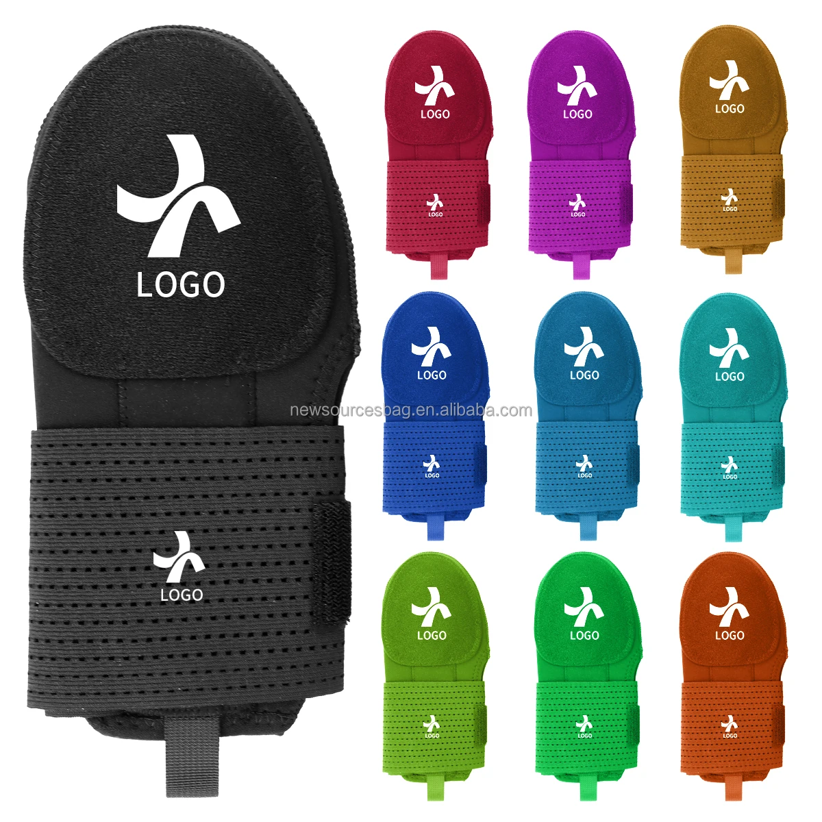 Customize Logo Neoprene Hand Wrist Protector Gloves Baseball Sliding Mitt Buy Baseball Sliding