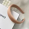 colorful Orange-pink silk hair band