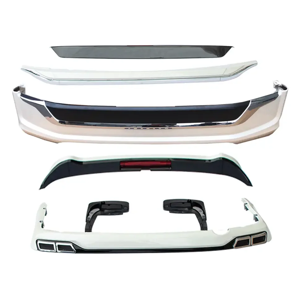 TDCMY Pabrikang Suplay ng Car Body Kits, Door Moulding, Mudguard, Bumper Surrounded Spoiler Extension para sa Toyota Land Cruiser LC200