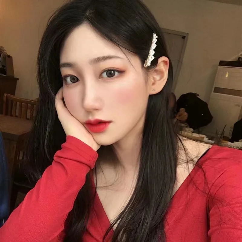 Винтажные Свадебные Заколки для невесты, 5 шт., винтажные модные корейские милые заколки для девочек с жемчугом, золотые заколки для волос, набор жемчужных заколок