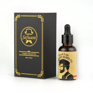 2026 Men Care Organic Argan Scented Beard Growing Oil 100% Natural Leave-in Conditioner Vegan
