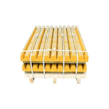 Customized Jaw Crusher Spare Parts Movable and Fixed Jaw Plates for Mining Machine Crusher Spare Parts