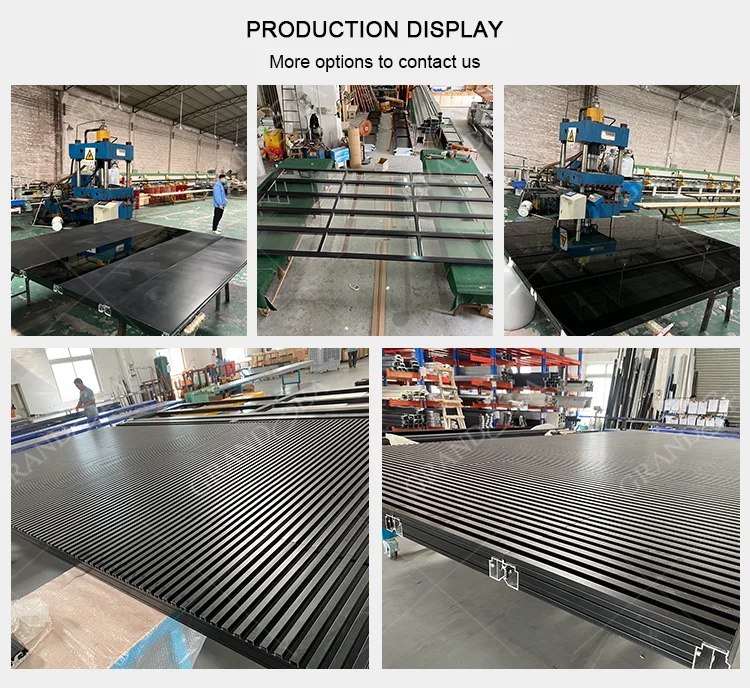 Modern Vertical Bi Folding Tilt Up Deco Batten Garage Doors Slatted