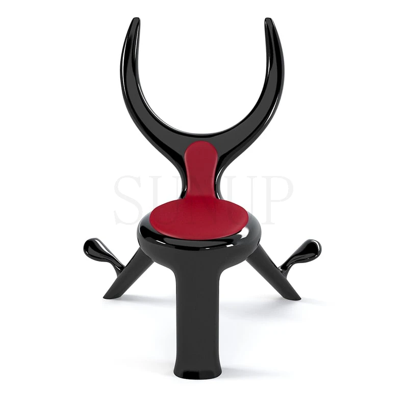 Ox Horn Antlers Unique Shape Sex Chair Sexual Furniture For Adult