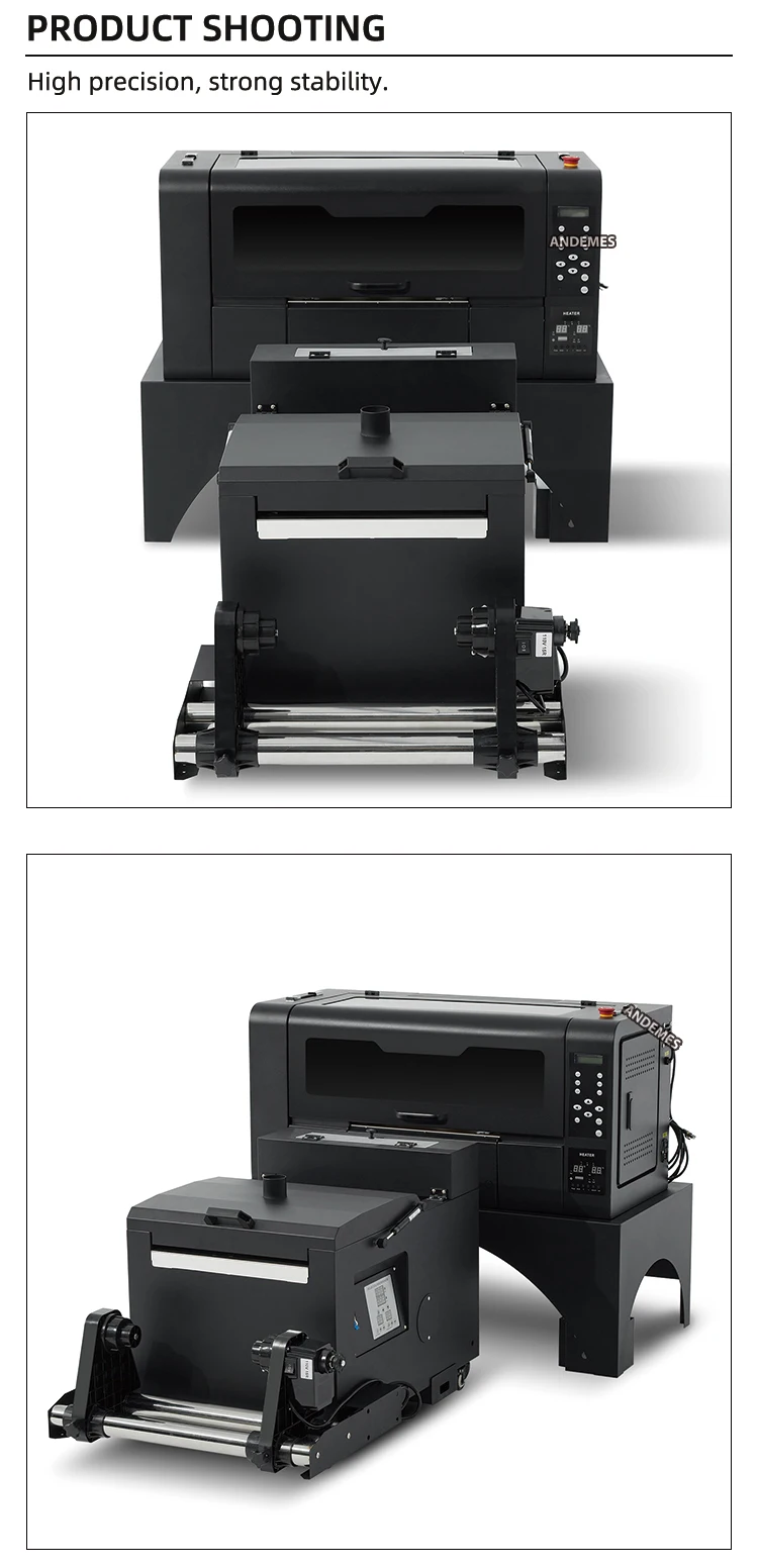 A3 Size DTF Printer with XP600 Print Head and 220V/110V Voltage for Home Use