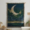 Cielo stellato della natura selvaggia blu profondo