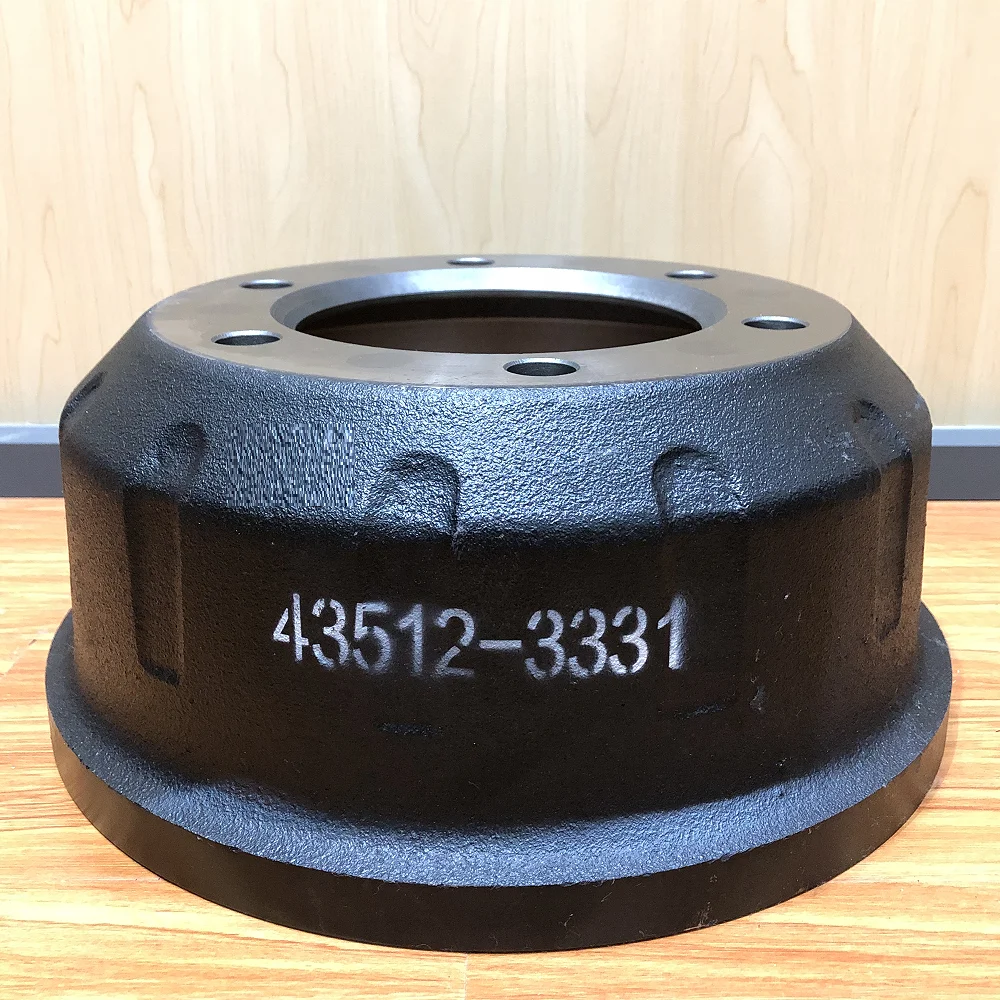 Good quality brake drums 43512-3331 43512-5030 for Hino heavy duty