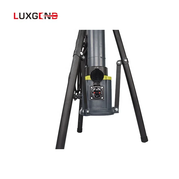 collapsible long strip light AC Plug-in Tripod work light 360 Degree Beam Angle flood lamp