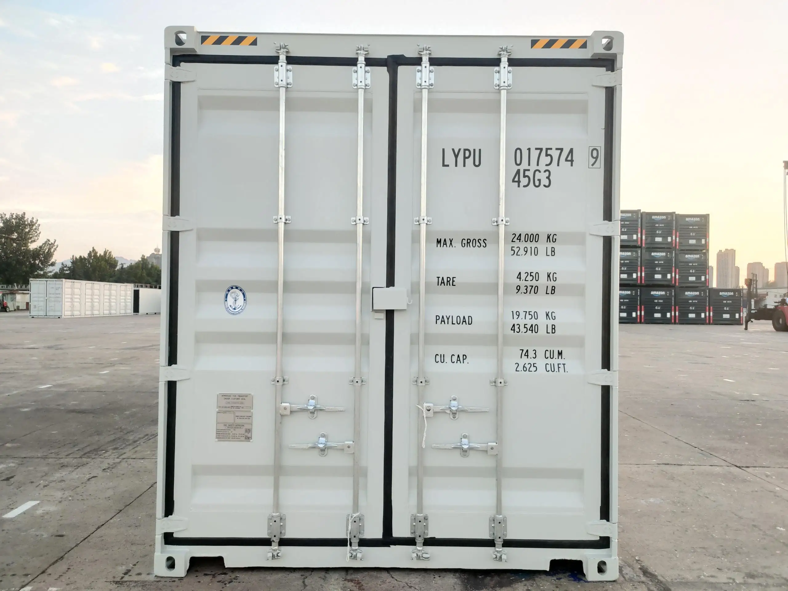 Suihe  40ft SOC Shipping Container With 3 Side Doors