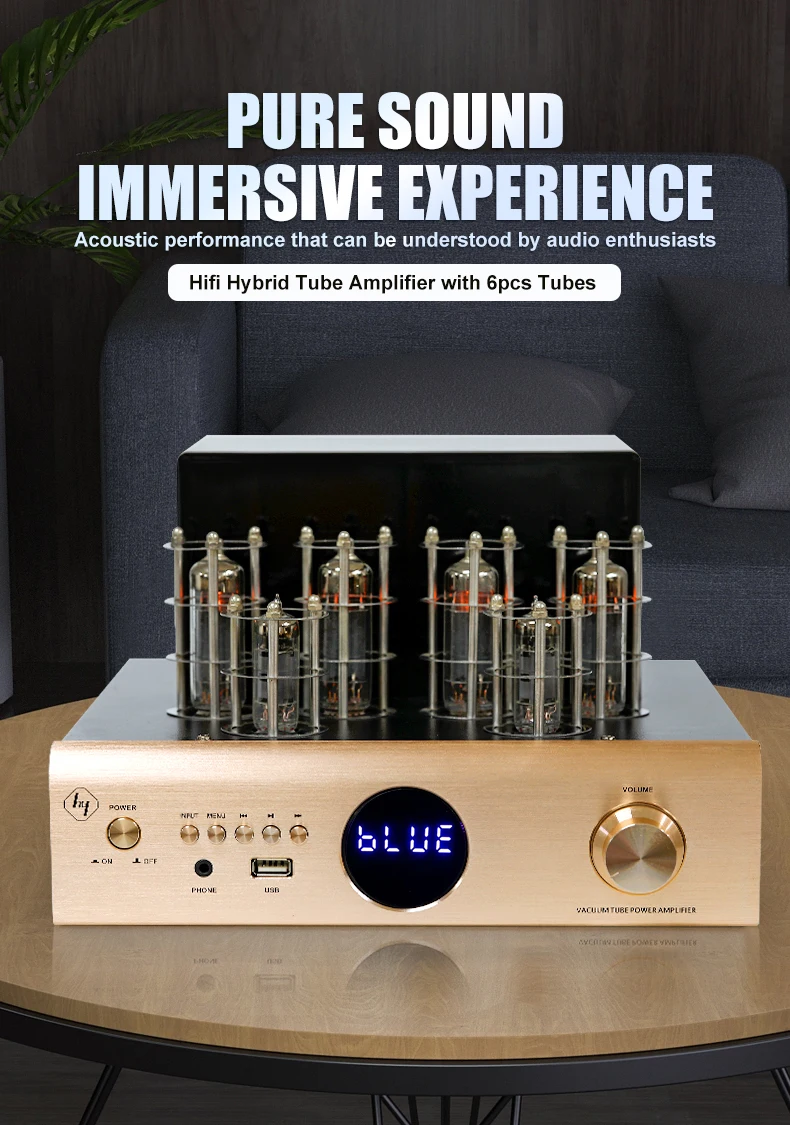 TUBE/TUBE LIVE AROUND SPECIAL 2023 TUBE… Hyper Sound 2023 Aluminum Hifi Audio System - 100W Tube