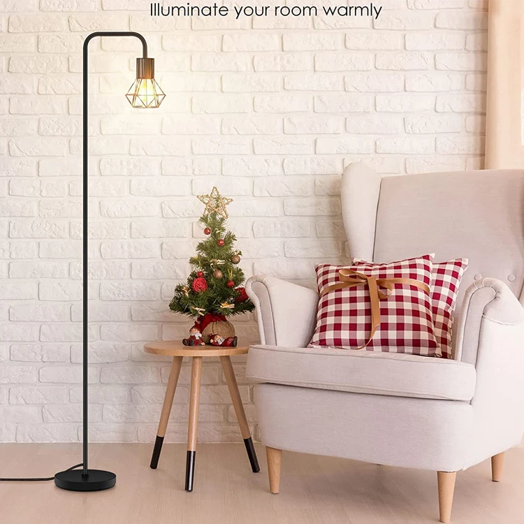 Industrial Floor Lamp Standing Lamp E26 Socket On And Off Foot Switch Modern Floor Lamp For