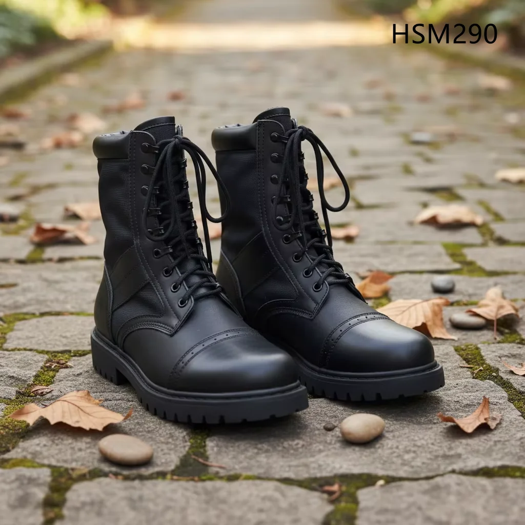 HY,Border Security Training Double Joints Design Tactical Boots Summer Style Versatile Fighting Boots Popular in Colombia HSM290