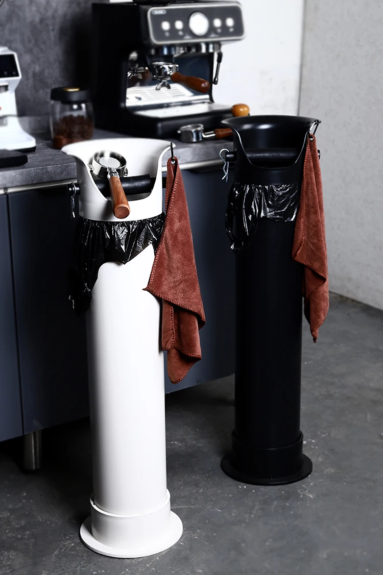 Банли высокий контейнер для кофе большой инструмент бариста объем коммерческий мусора пластиковый бара кафе