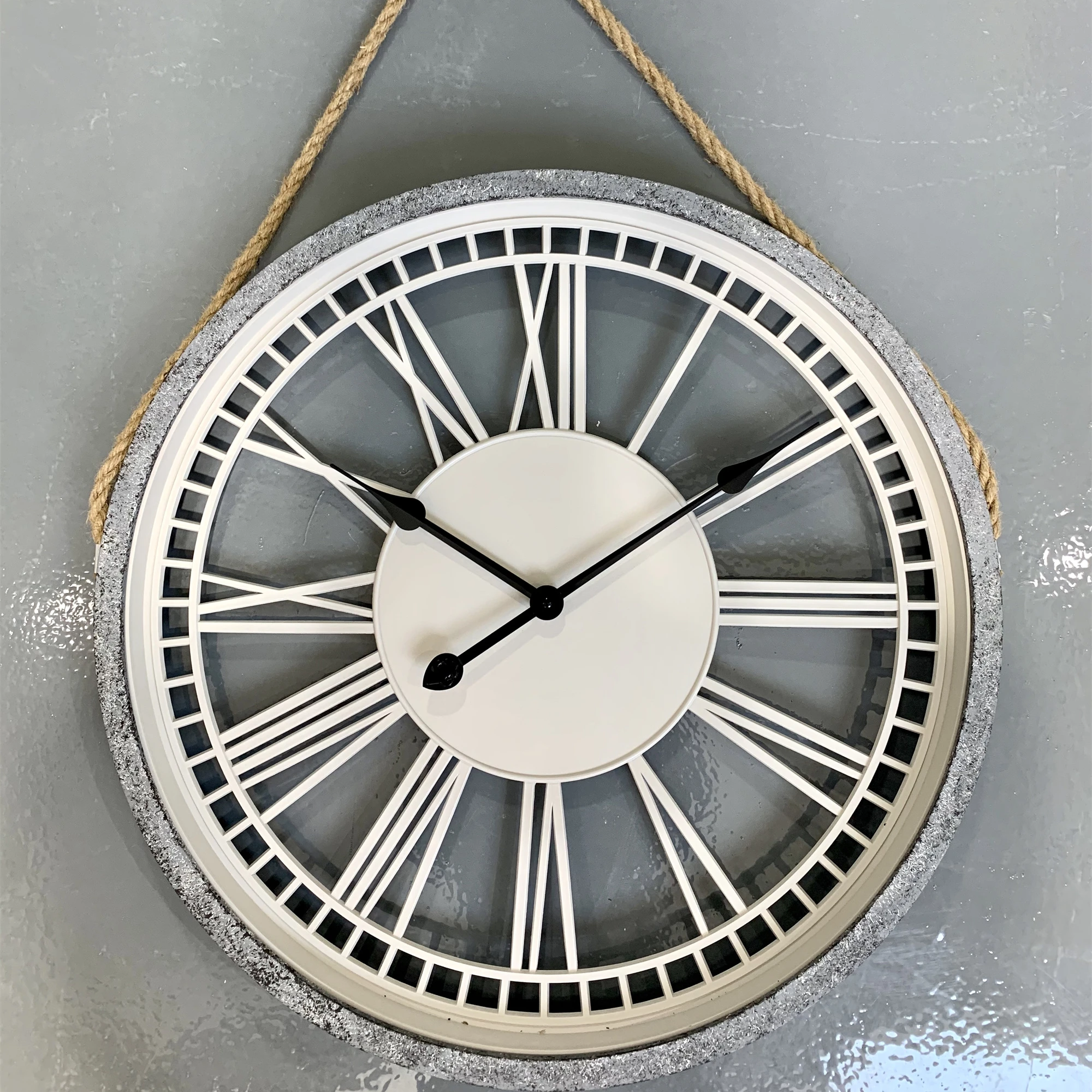 24 дюйма новый домашний декор кварцевые круглые пластиковые большие настенные часы Чжанчжоу завод Поставщик Сублимации большие часы
