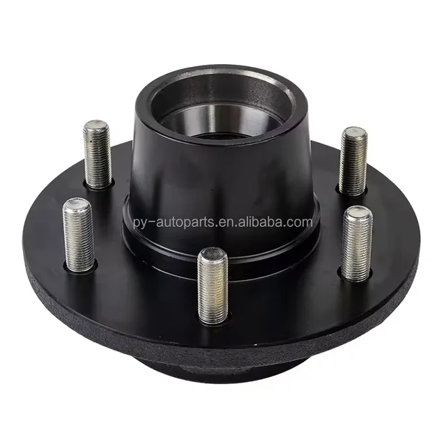 Hot Sale Car Trailer Parts 6 Lug Idler Hub With Bearings 15123/15245 25580/25520 Assembly