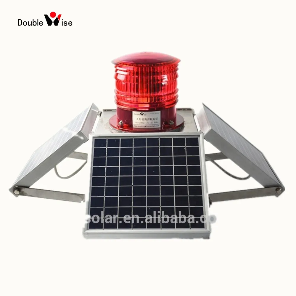 
 13NM видимая Солнечная светодиодная сигнальная лампа высокой мачты и башни  