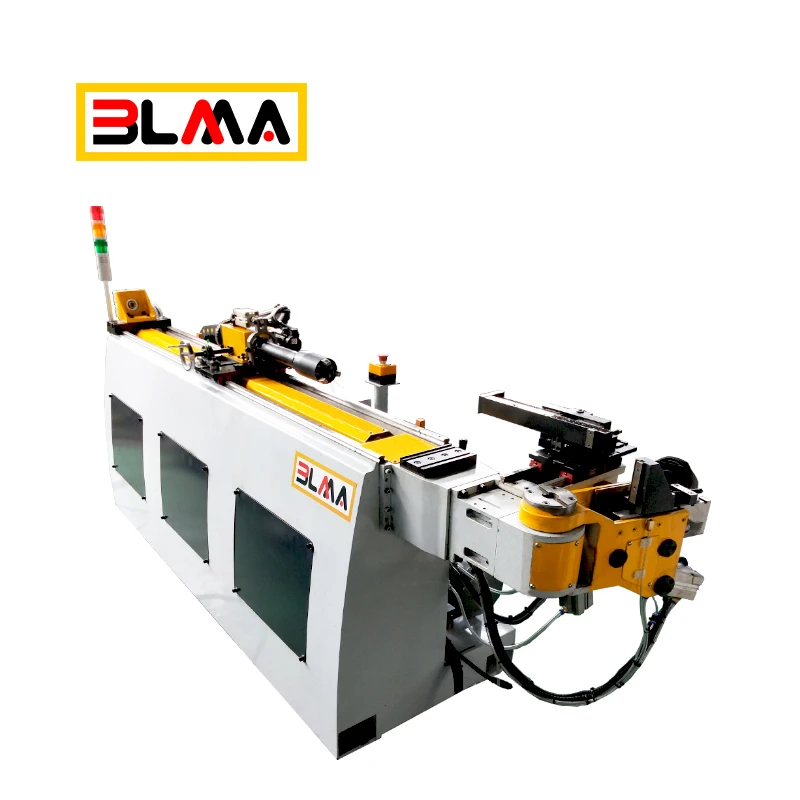 Cnc Tube Bender with Slotting Punch Hole Function Wheelbarrow Pipe Bending Machine
