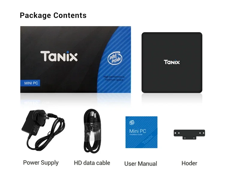 Tanix Mini PC TX85 - Intel Z8350, 4GB RAM, 64GB Storage